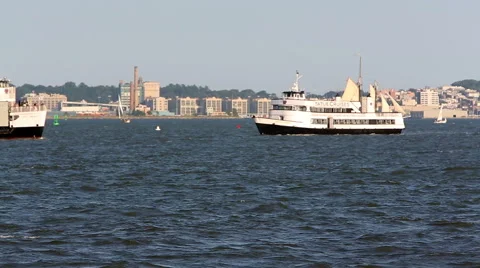 Statue Cruises Stock Footage 41590428