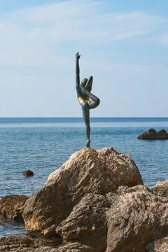 Statue of a dancer. Stock Photos