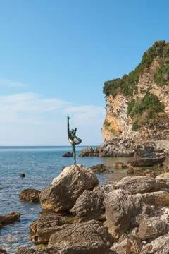 Statue of a dancer. Stock Photos