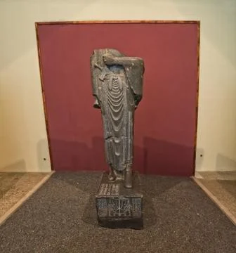 Statue of Darius without torsos Stock Photos