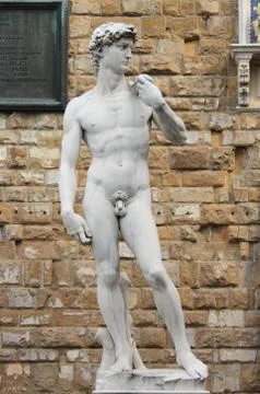 Statue of David Stock Photos