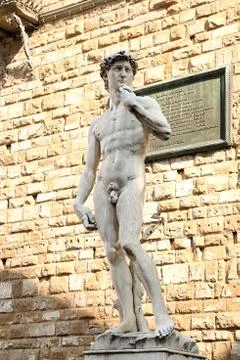 Statue of David 写真素材