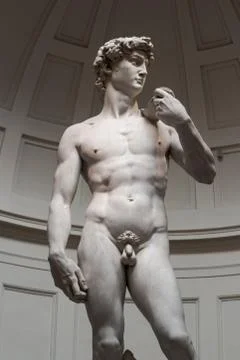 The statue of David Stock Photos