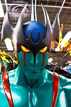 Statue of DEVILMAN Stock Illustration