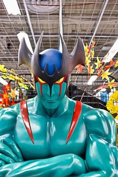 Statue of DEVILMAN Stock Illustration