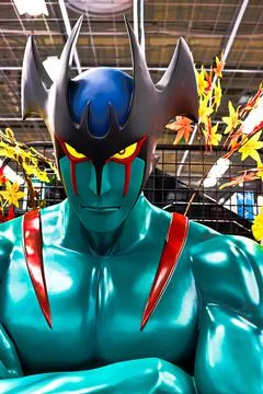 Statue of DEVILMAN Stock Illustration