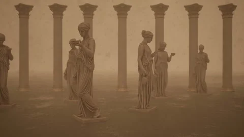 Statue (dut) Stock Footage 251783109