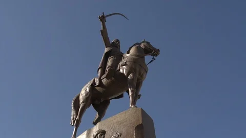 Statue of el emir abdelkader Vidéo 95048725