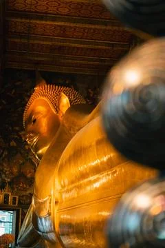 Statue element in Wat Pho temple, Bangkok, Thailand, 31 January, 2025 Stock Photos