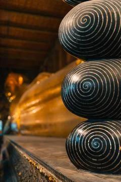 Statue element in Wat Pho temple, Bangkok, Thailand, 31 January, 2025 Stock Photos