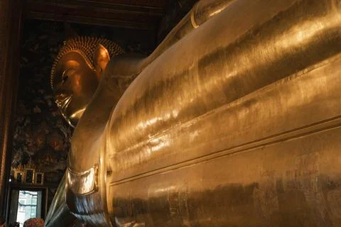 Statue element in Wat Pho temple, Bangkok, Thailand, 31 January, 2025 库存照片