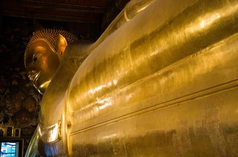 Statue element in Wat Pho temple, Bangkok, Thailand, 31 January, 2025 库存照片