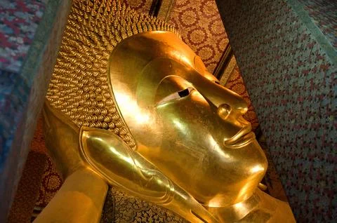 Statue element in Wat Pho temple, Bangkok, Thailand, 31 January, 2025 Stockfoto's