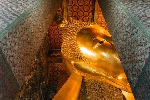 Statue element in Wat Pho temple, Bangkok, Thailand, 31 January, 2025 库存照片