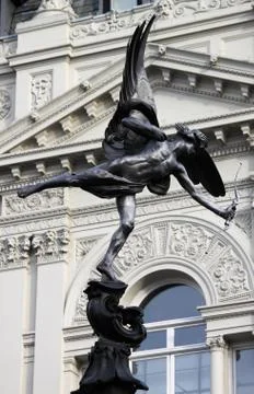 Statue of Eros Stock Photos