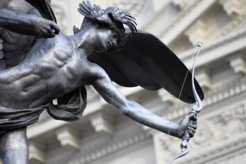 Statue of Eros 스톡 사진