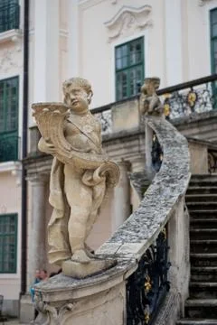 Statue in the Esterhazy Castle 写真素材