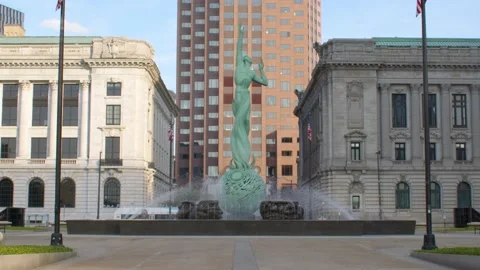 Statue of Eternal Life Stock Footage 155520859