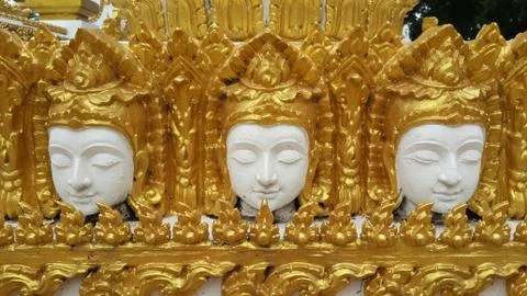 Statue face 스톡 사진