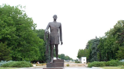 Statue Stock Footage 25042401