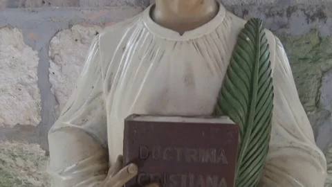 A statue Stock Footage 109796688