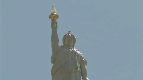Statue from GA state capitol Video stock 990892