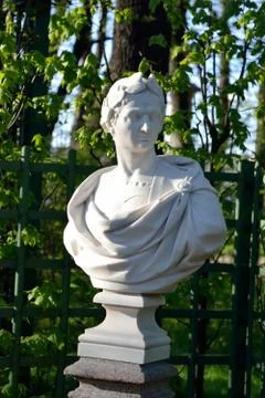 Statue of Gaius Iulius Caesar. Stock Photos