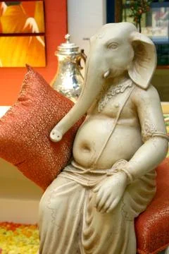 Statue of ganesh Stock Photos