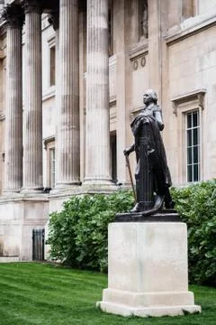 The statue of George Washington Stock Photos