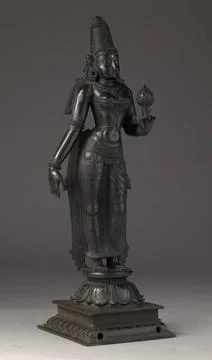Statue of the goddess Parvati unknown Copyright: xpiemagsx pieKRAKOWIE2805... Stock Photos