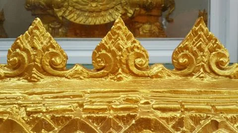 Statue gold 스톡 사진