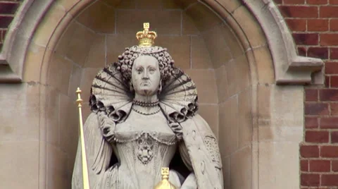 Statue at Harrow school Stock Footage 38128653