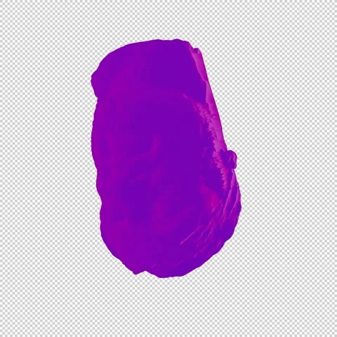 Statue Head Glitched Video stock 237992328