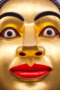 Statue head Stock Photos