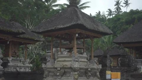 Statue of hindu in the temple Stock Footage 287848561