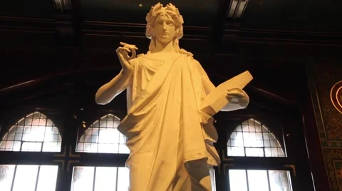 Statue of History Stock Footage 51022461