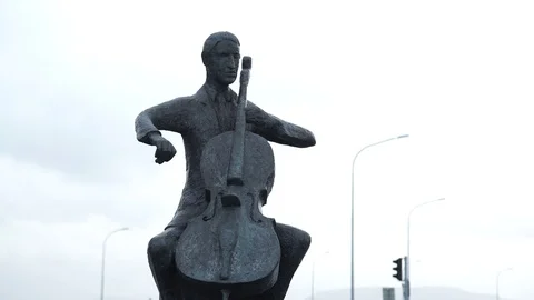 Statue in Iceland 2 Video stock 78265330
