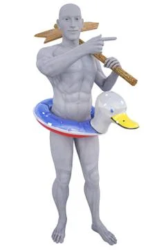 Statue Stock Illustration