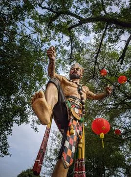 Statue Indonesian puppet Foto stock