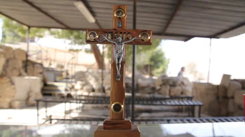 Statue of Jesus Christ Stock Footage 32156230