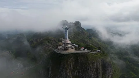 Statue Jesus Christ 스톡 동영상 323109100