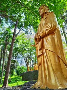 Statue of Jesus Christ Stock Photos