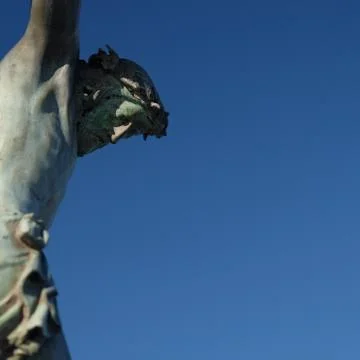 Statue of Jesus close up Stock Photos