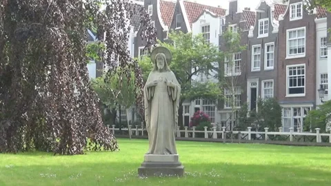 Statue of Jesus Crhist Stock Footage 95299469
