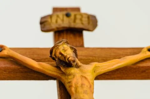 Statue  of jesus on  the cross Photos