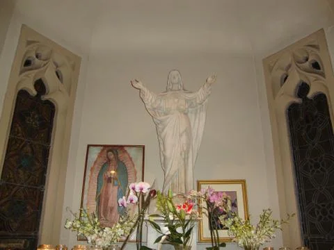 Statue of Jesus Stock Photos