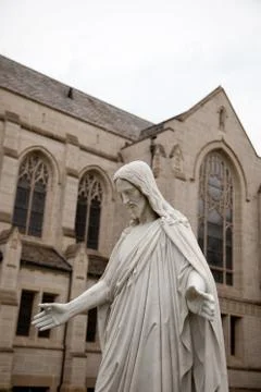 Statue of Jesus 库存照片