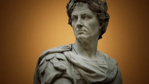 Statue of Julius Caesar Vidéo 140476218