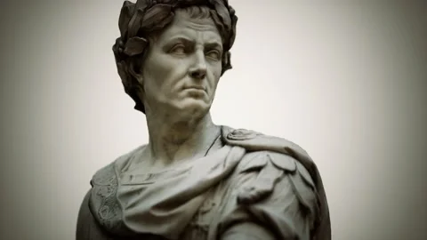 Statue of Julius Caesar Stock-Footage 141030889