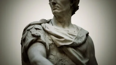 Statue of Julius Caesar Stock Footage 141646470